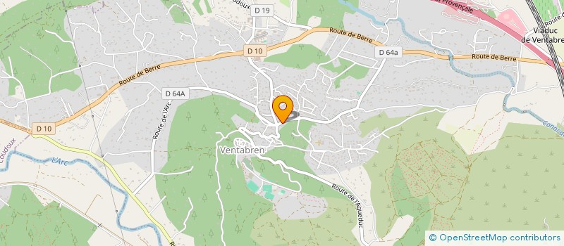 localisation de l'entreprise MADAME CARLA MAIRE  VENTABREN