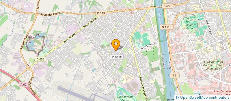 localisation de l'entreprise MADAME CARLA MARIA VERDADES CORREIA  LE PASSAGE