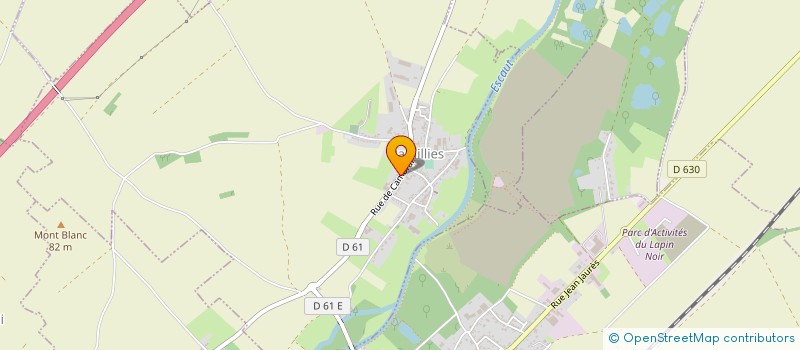 localisation de l'entreprise MADAME CARLA-MARIE VERMOTE  RAMILLIES