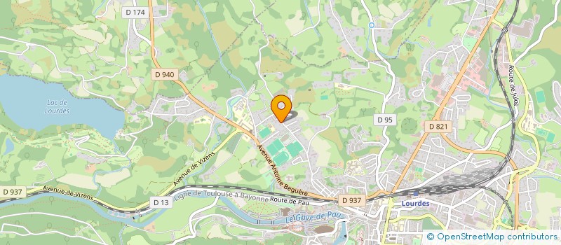 localisation de l'entreprise MADAME CARLA MARTINEZ GONZALEZ  LOURDES