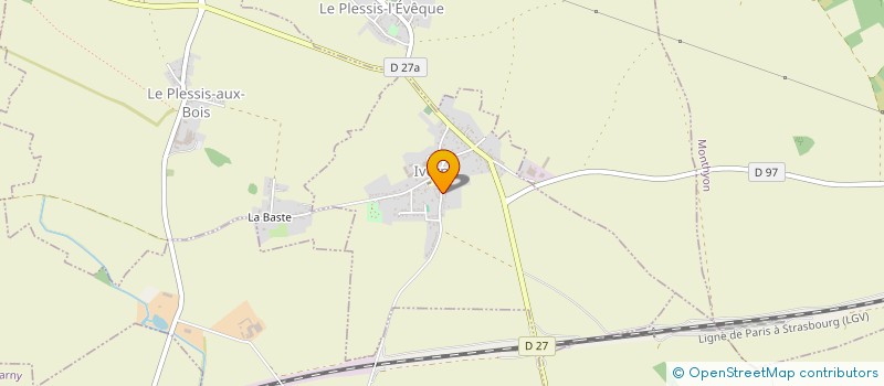 localisation de l'entreprise MADAME CARLA MENDES MAGINA  IVERNY