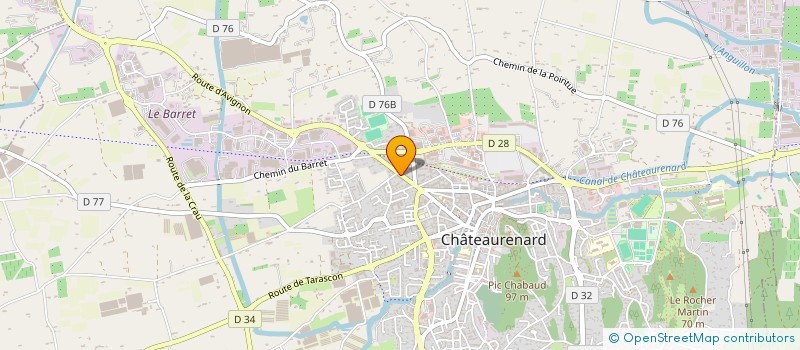 localisation de l'entreprise MADAME CARLA MENDEZ à CHATEAURENARD