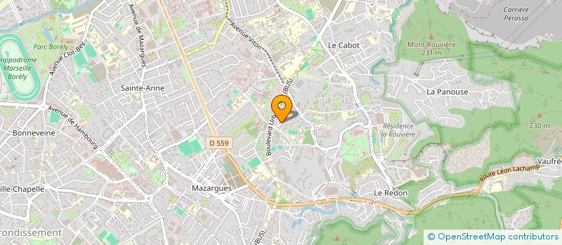localisation de l'entreprise MADAME CARLA MERCURIO à MARSEILLE