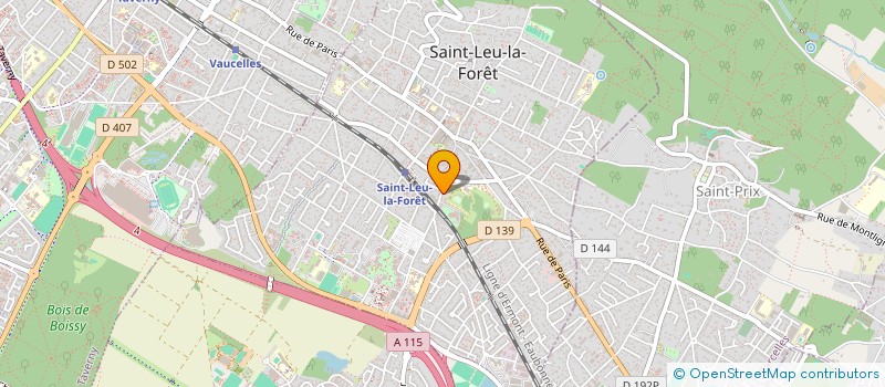 localisation de l'entreprise MADAME CARLA MICCOLI  SAINT-LEU-LA-FORET