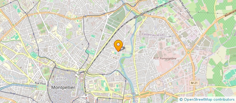 localisation de l'entreprise MADAME CARLA MIQUELES  MONTPELLIER