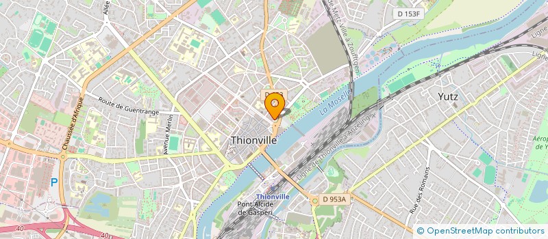 localisation de l'entreprise MADAME CARLA MONRIQUE  THIONVILLE