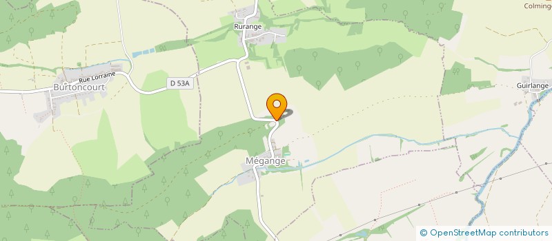 localisation de l'entreprise MADAME CARLA MONTEIRO  MEGANGE