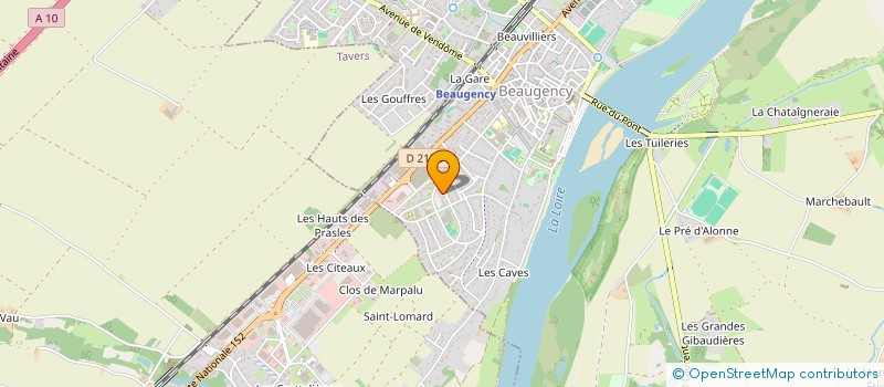 localisation de l'entreprise MADAME CARLA MORELLO  LA CHAUSSEE-SAINT-VICTOR