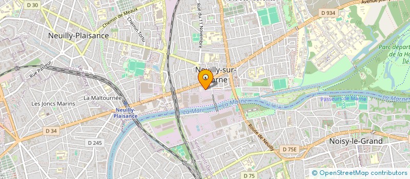 localisation de l'entreprise MADAME CARLA MPONDO PRISO à NEUILLY-SUR-MARNE