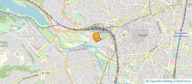 localisation de l'entreprise MADAME CARLA NAGORZANSKI  DIJON