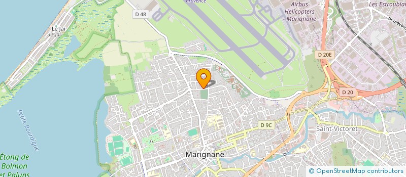 localisation de l'entreprise MADAME CARLA NAVARRO  MARIGNANE