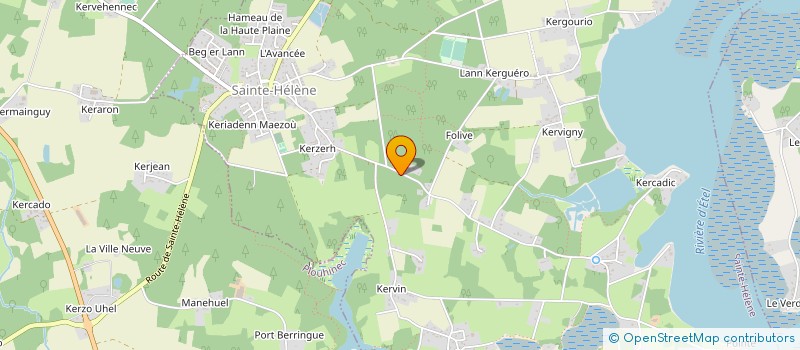 localisation de l'entreprise MADAME CARLA NICERON  SAINTE-HELENE