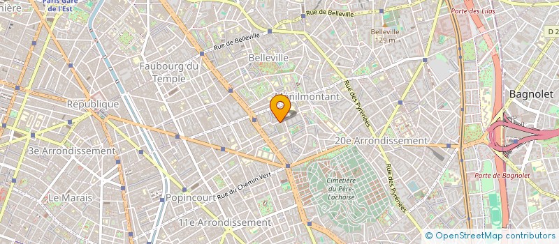 localisation de l'entreprise MADAME CARLA ORTIZ HERVIAS  PARIS