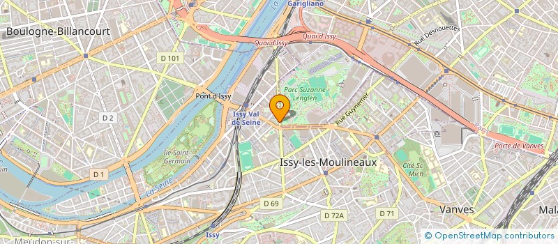 localisation de l'entreprise MADAME CARLA PAYET à ISSY-LES-MOULINEAUX