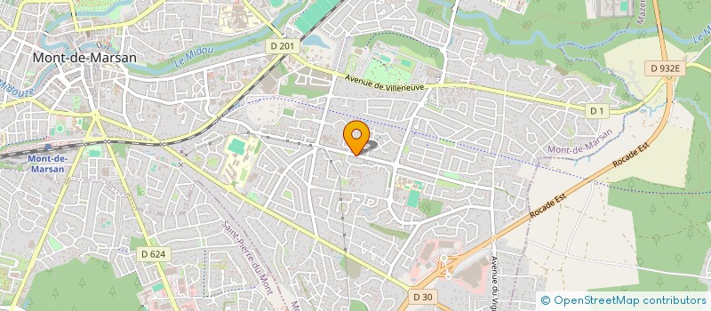 localisation de l'entreprise MADAME CARLA PEENS  MONT-DE-MARSAN