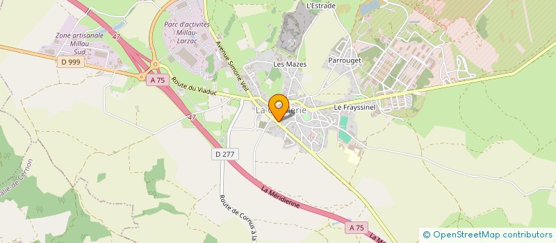 localisation de l'entreprise MADAME CARLA PETOT  LA CAVALERIE