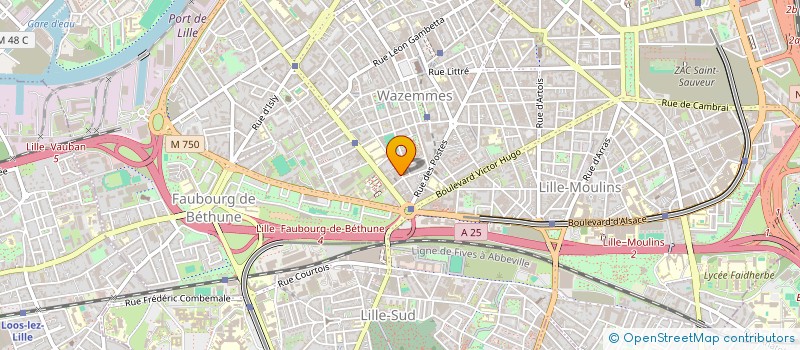 localisation de l'entreprise MADAME CARLA PEUVION LEGRAND à LILLE