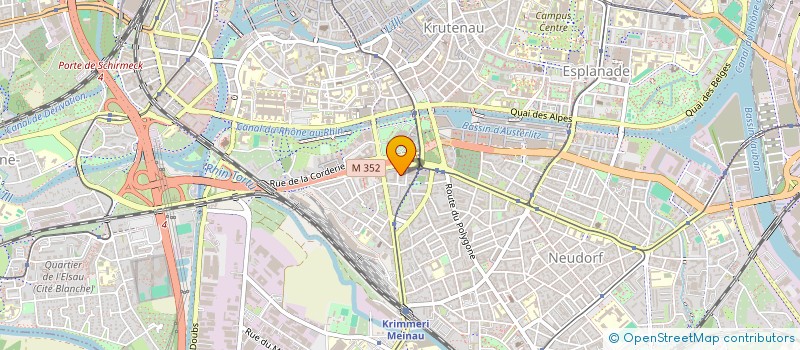 localisation de l'entreprise MADAME CARLA PIAZZON à STRASBOURG