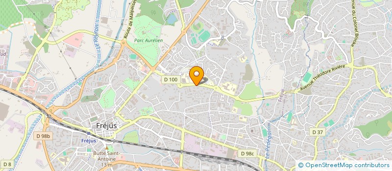 localisation de l'entreprise MADAME CARLA PICHON à FREJUS