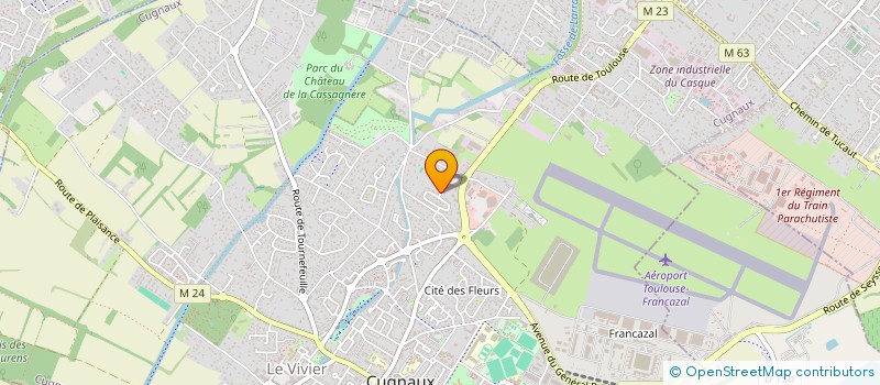 localisation de l'entreprise MADAME CARLA PREVOT  TOULON