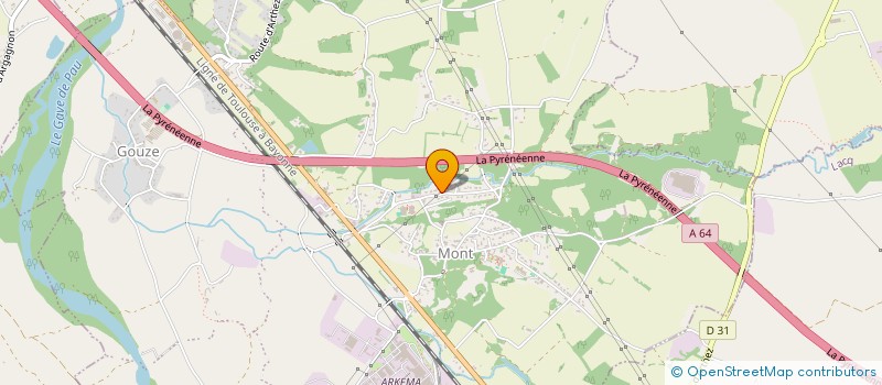 localisation de l'entreprise MADAME CARLA RIBEIRO  MONT