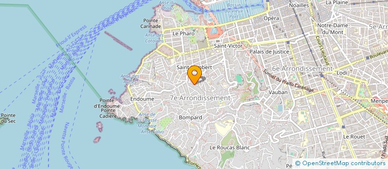 localisation de l'entreprise MADAME CARLA ROMANO  MARSEILLE