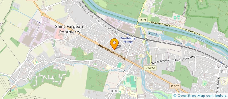 localisation de l'entreprise MADAME CARLA ROMEAS  SAINT-FARGEAU-PONTHIERRY