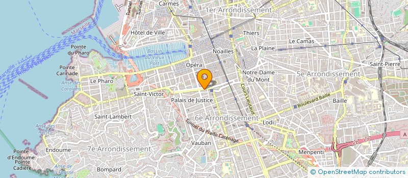 localisation de l'entreprise MADAME CARLA ROUQUIER  MARSEILLE