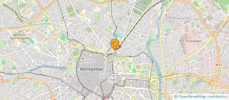 localisation de l'entreprise MADAME CARLA RUCIERO  MONTPELLIER