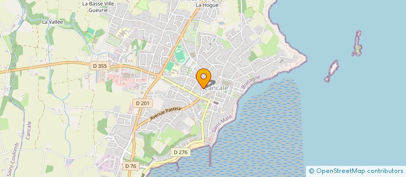 localisation de l'entreprise MADAME CARLA SAILLARD  CANCALE