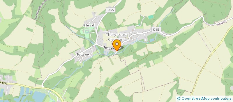 localisation de l'entreprise MADAME CARLA SIMONET  THURY-SOUS-CLERMONT