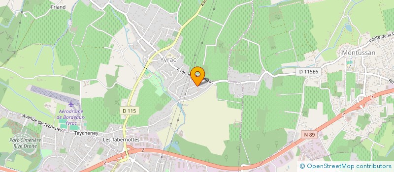 localisation de l'entreprise MADAME CARLA SOFIA GRILO SANTIAGO  YVRAC