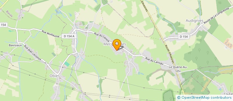 localisation de l'entreprise MADAME CARLA SOLANO  MECQUIGNIES