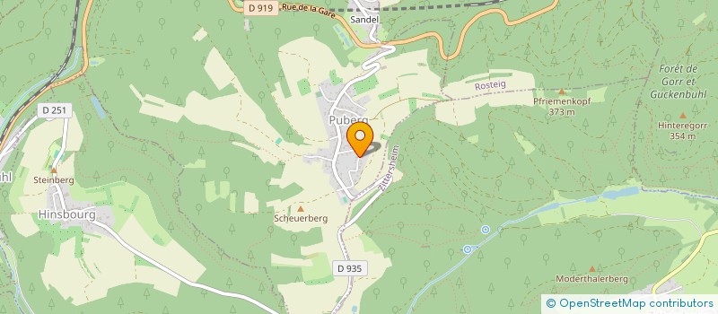 localisation de l'entreprise MADAME CARLA STENGER  PUBERG