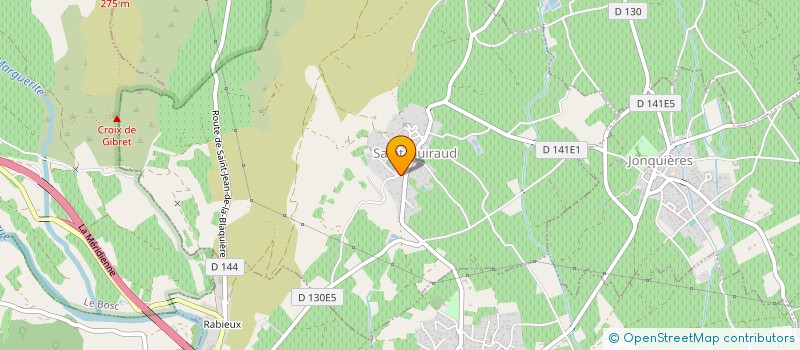 localisation de l'entreprise MADAME CARLA TRICON  SAINT-GUIRAUD