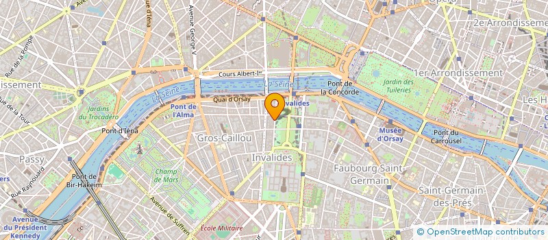 localisation de l'entreprise MADAME CARLA VALTIER  PARIS