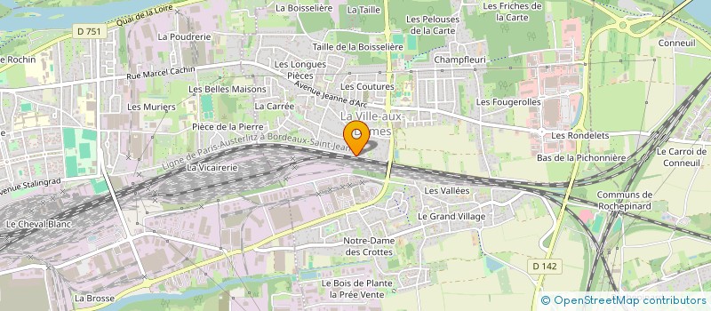 localisation de l'entreprise MADAME CARLA VELOSO  LA VILLE-AUX-DAMES