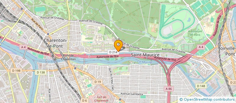localisation de l'entreprise MADAME CARLA VICENTINI à SAINT-MAURICE