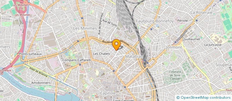 localisation de l'entreprise MADAME CARLA VINTROU  TOULOUSE