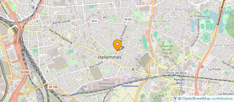 localisation de l'entreprise MADAME CARLA WIART à LILLE