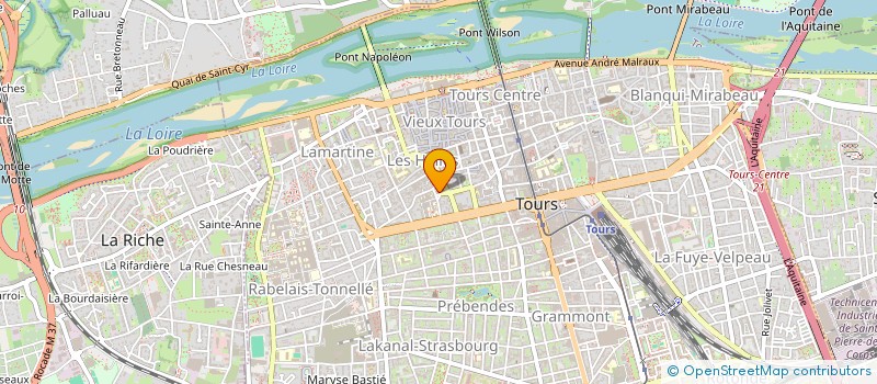 localisation de l'entreprise MADAME CARLA YOYOTTE  TOURS