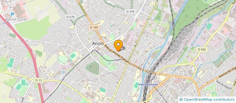 localisation de l'entreprise MADAME CARLETY PADI  ANZIN