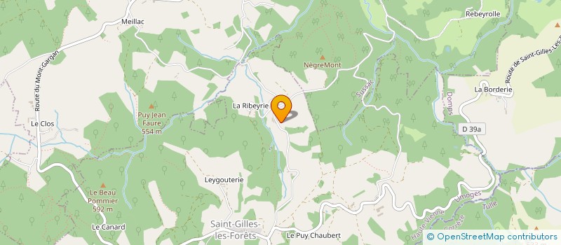 localisation de l'entreprise MADAME CARLOTA DARRASSE à SAINT-GILLES-LES-FORETS