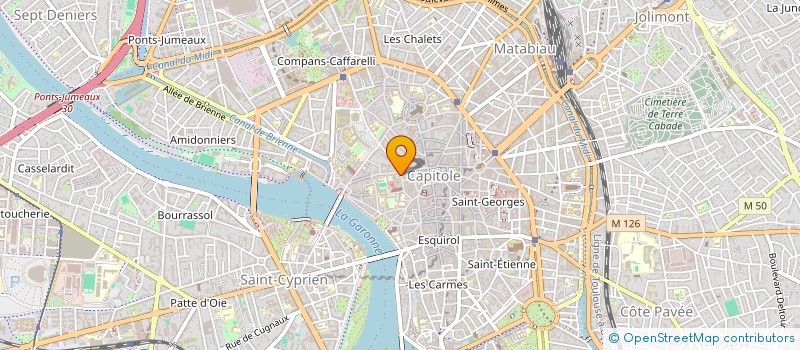 localisation de l'entreprise MADAME CARLOTA GRIGAITIS SANZ-SALAZAR à TOULOUSE