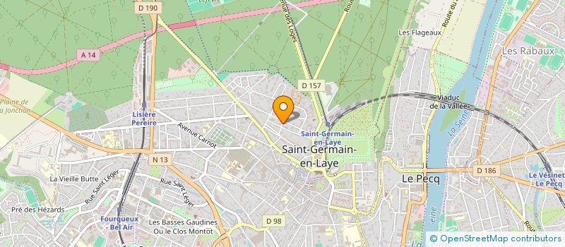 localisation de l'entreprise MADAME CARLOTTA MONTALDO  SAINT-GERMAIN-EN-LAYE