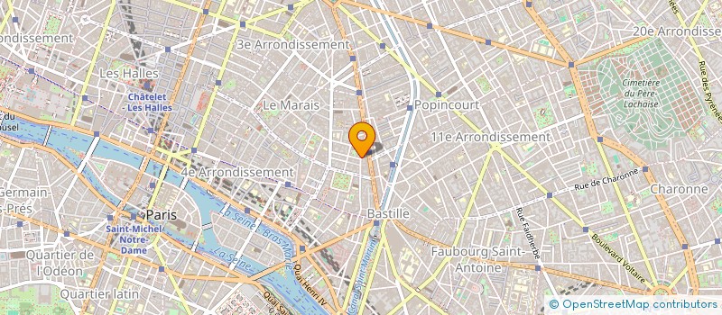 localisation de l'entreprise MADAME CARLOTTA SCHIAVO  PARIS