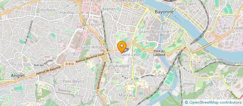localisation de l'entreprise MADAME CARLY AIKEN à BAYONNE