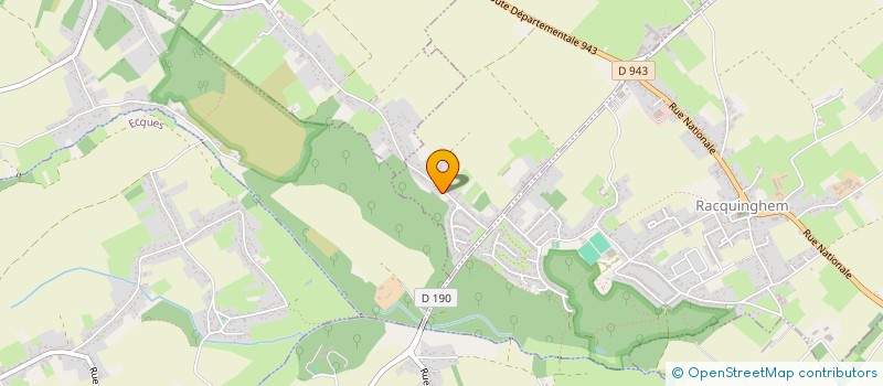 localisation de l'entreprise MADAME CARLYNE HIESSE  WARDRECQUES