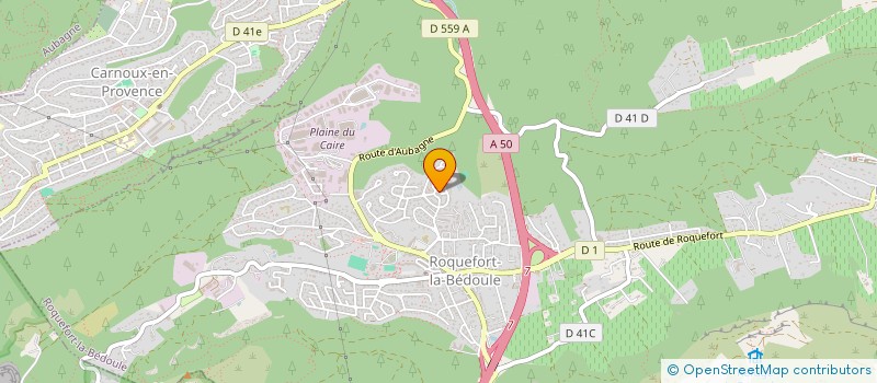 localisation de l'entreprise MADAME CARMEL TORRE  ROQUEFORT-LA-BEDOULE