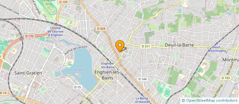 localisation de l'entreprise MADAME CARMELA BLANC  MONTMORENCY